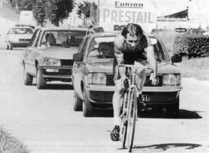 PRESTAIL Jacques, dit " Jacquot", fut le dernier coureur du Club à s'aligner dans le G.P.A.C.. C'était en 1980